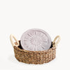 Handmade Bread Warmer & Wicker Basket | Round